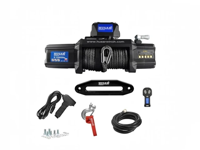 Купить Лебедка электрическая Husar S BST 12000 Lbs synthetic 5443 кг 12 В